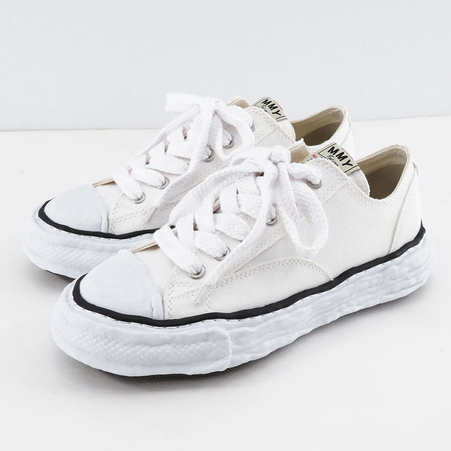【Maison MIHARA YASUHIRO】, -PETERSON 23- OG Sole Canvas Low-top Sneaker  (WHITE) , A11FW702
