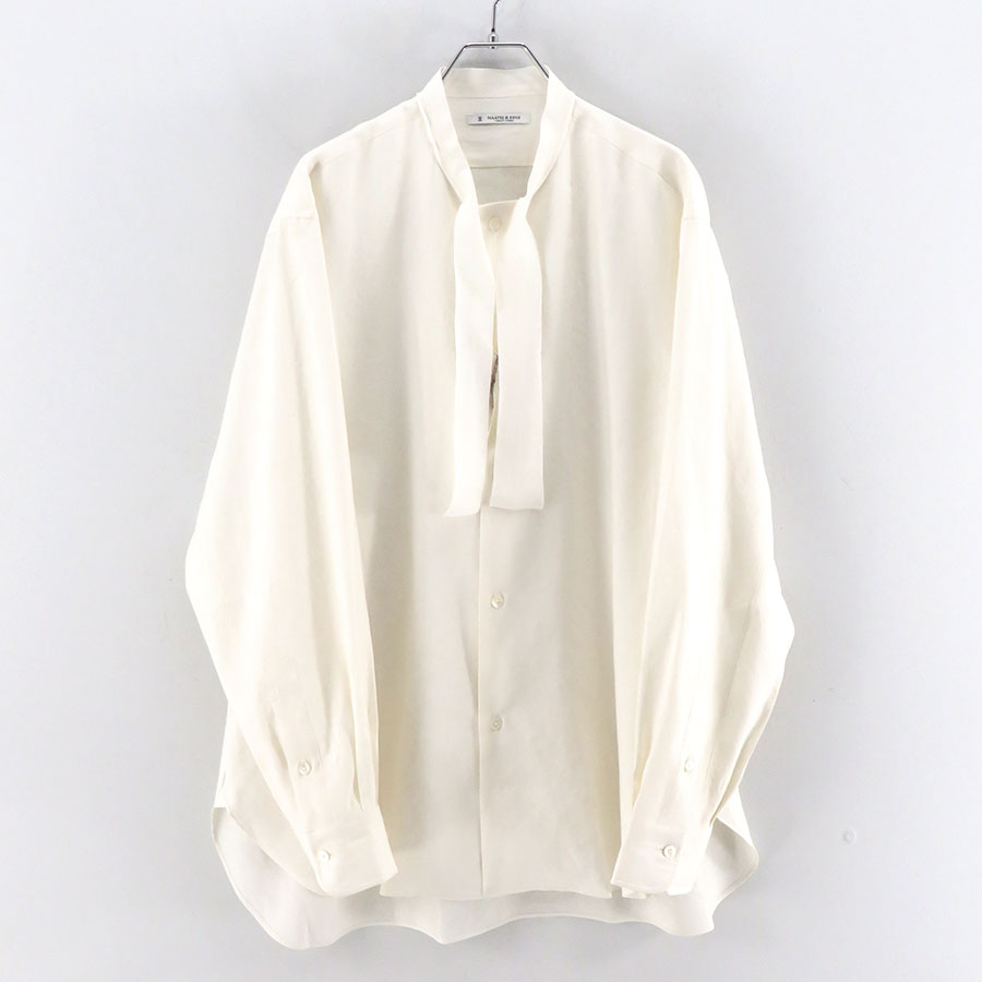 MAATEE&SONS/マーティーアンドサンズ】紐 SHIRTS 極HEMPSILK MT6103