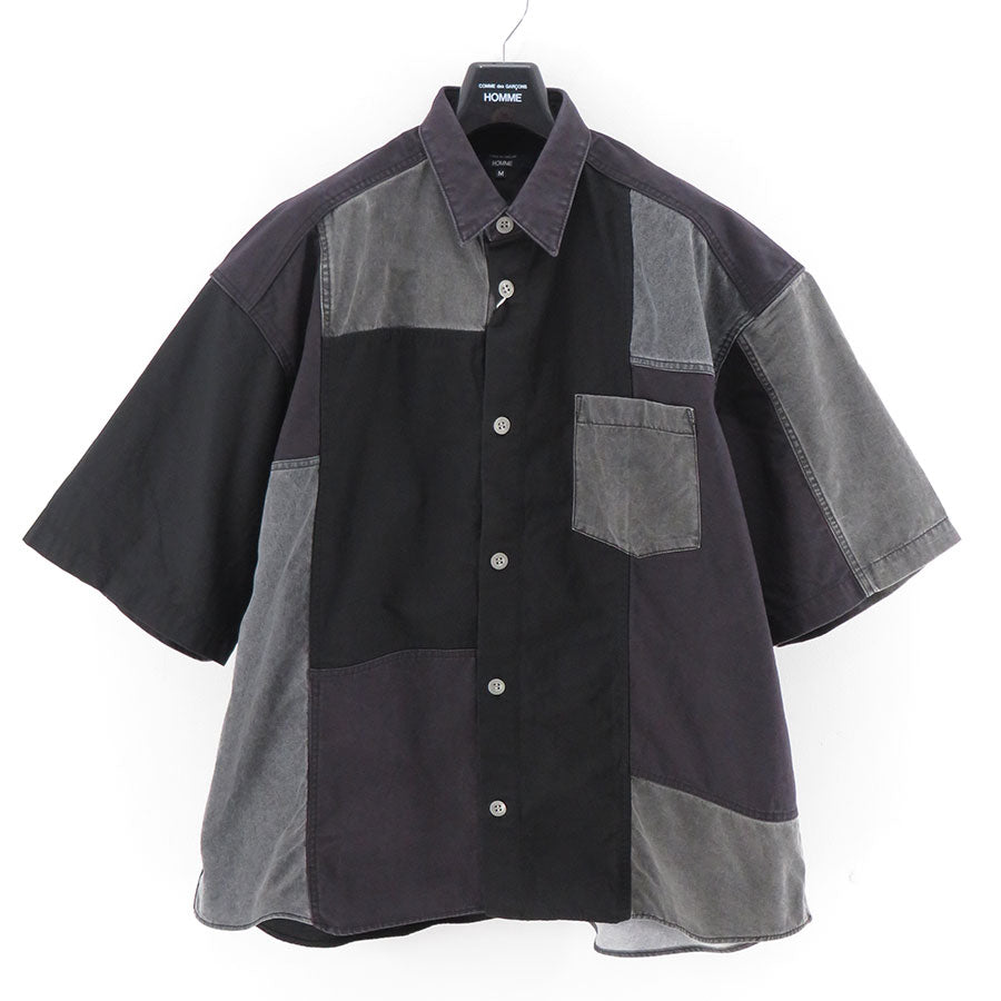 COMME des GARCONS HOMME/コムデギャルソンオム】綿オックス×多素材MIX
