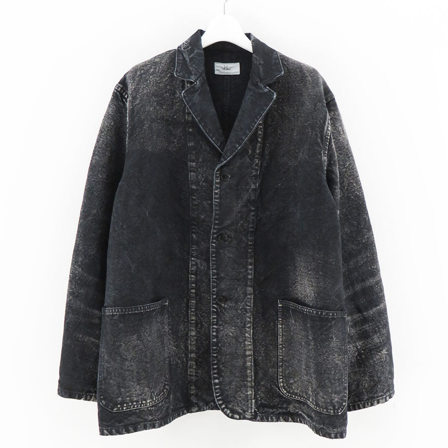 Hermh ブラックメタル　BLACKL Men's Crystal Leaf™ Omni-Heat™ Helix Technical Half Zip Fleece