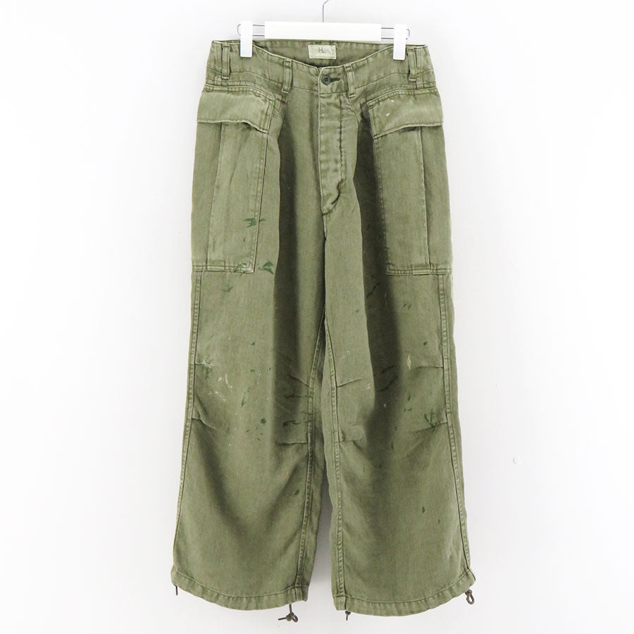 HERILL/ヘリル】HBT linen Cargopants 26-030-HL-8300-10の通販