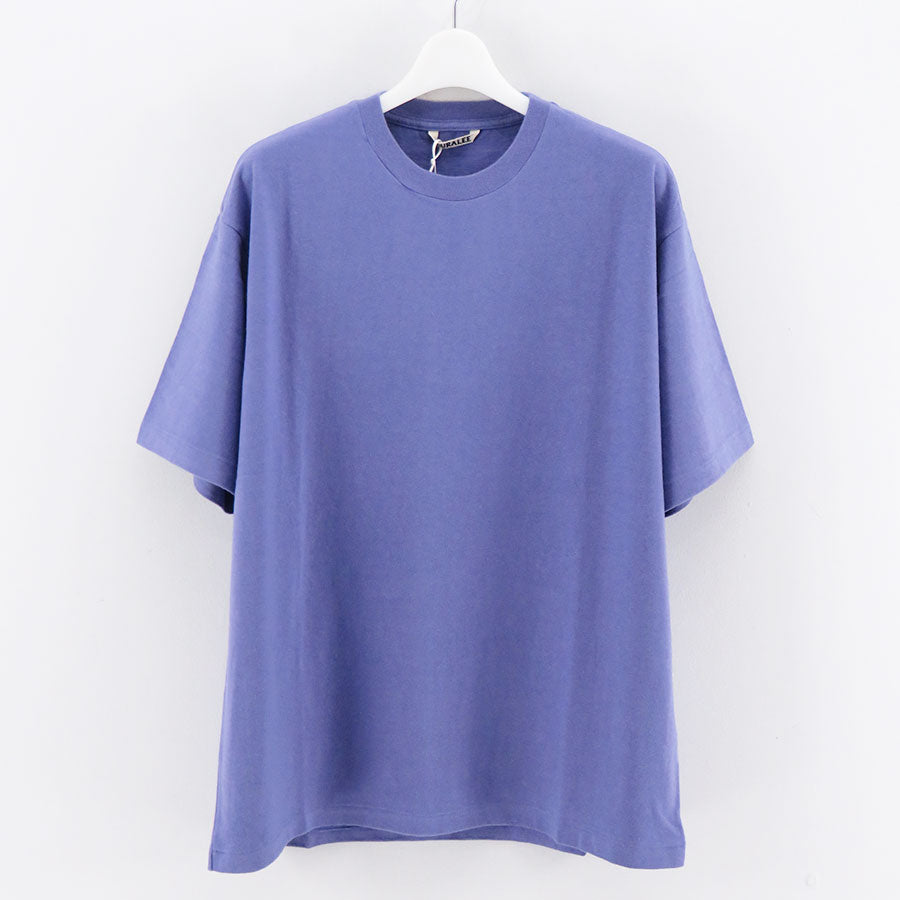 AURALEE/オーラリー】BRUSHED ORGANIC COTTON JERSEY TEE A26ST02PTの