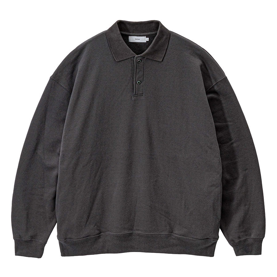 Graphpaper/グラフペーパー】AZUMA Terry Pullover Polo Sweat GU261
