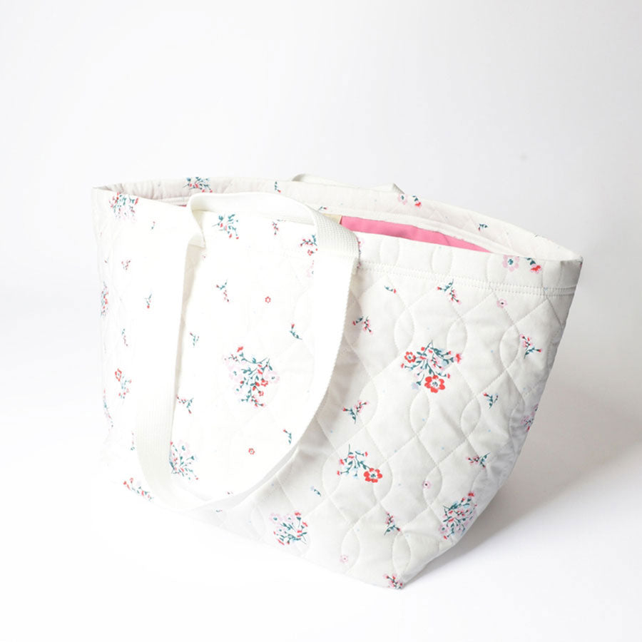 HOLIDAY/ホリデイ】FLOWER QUILTING BIG BAG 24203005の通販 「ONENESS ONLINE STORE」