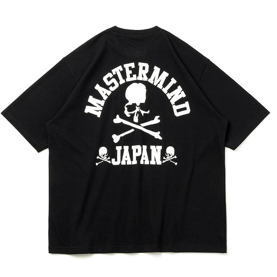 mastermind JAPAN×NEW ERA】SS OS PTEE MMJ BACKPRINT BLK WHT MJ26C16