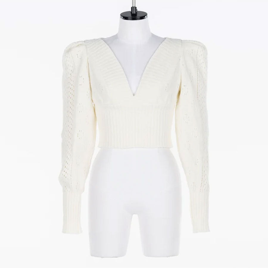 FETICOフェティコ　ライトブルー襟付きトップス　サイズ1 FETICO/フェティコ】Mole knitted jumper FTC254-0701の通販 「ONENESS