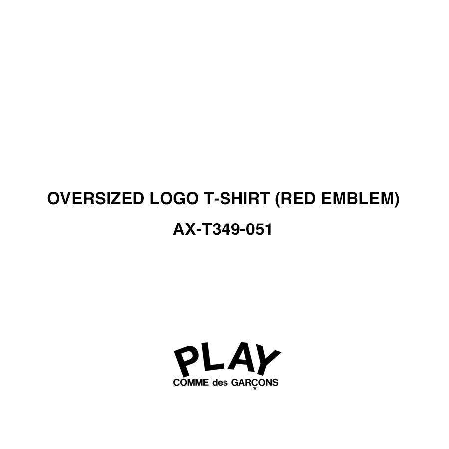 user_87549e78様 PLAY COMME des GARCONS/プレイコムデギャルソン】OVERSIZED