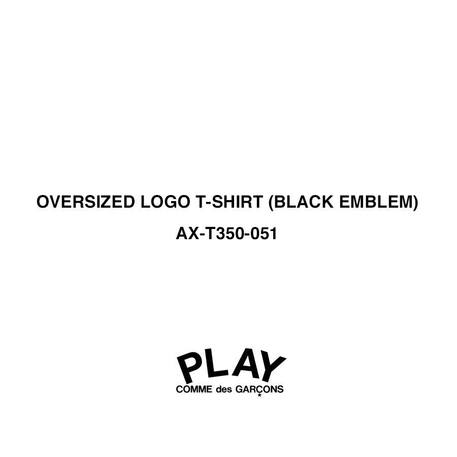 PLAY COMME des GARCONS/プレイコムデギャルソン】OVERSIZED