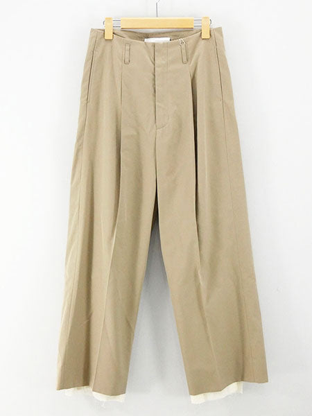 SALE 70%OFF ! , 【Rich I/リッチアイ】UNCLE (TUCK TAPERED TROUSERS)