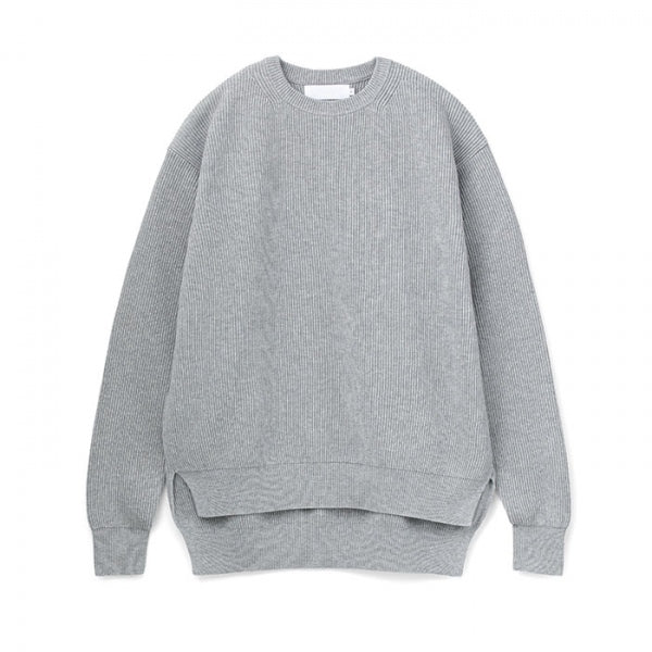 【Graphpaper/グラフペーパー】High Density Cotton Knit Crew