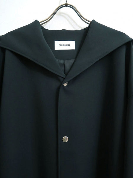 SALE 30%OFF ! <br/>【THE RERACS/ザ・リラクス】RERACS SNAP BUTTON HOODED PONCHO