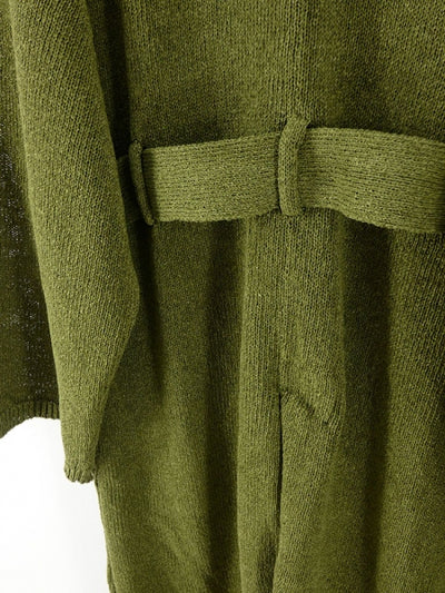 【Kota Gushiken/コウタグシケン】Knitted Washi Trench Coat