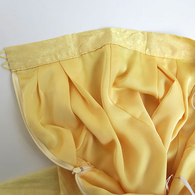 SALE 50%OFF ! <br/>【Mame Kurogouchi/マメ】Silk Nylon Floral Jacquard Sheer Trousers