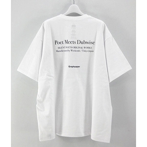 【Graphpaper/グラフペーパー】POET MEETS DUBWISE for GP Oversized Tee ”SUN”