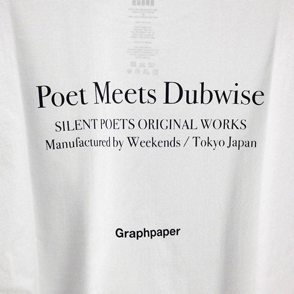 【Graphpaper/グラフペーパー】POET MEETS DUBWISE for GP Oversized Tee ”SUN”