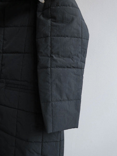 SALE 30%OFF ! <br/>【BED&BREAKFAST】Nylon Taffeta Quilted Liner Long Jacket