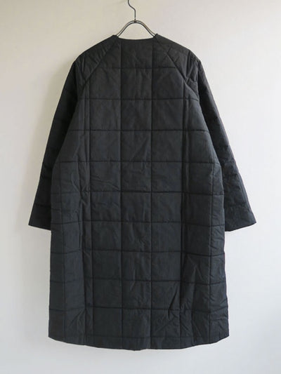 SALE 30%OFF ! <br/>【BED&BREAKFAST】Nylon Taffeta Quilted Liner Long Jacket
