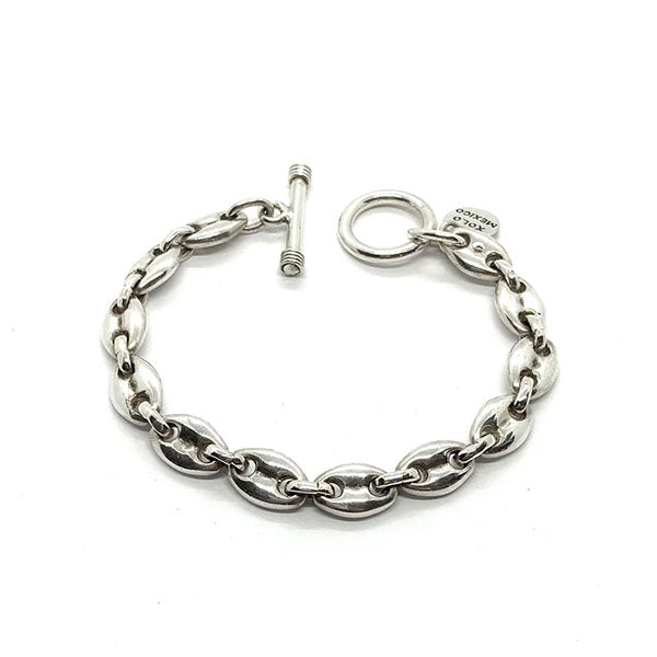 メキシカンジュエリーXOLO JEWELRY CAVIAR LINK BRACELET 8MM