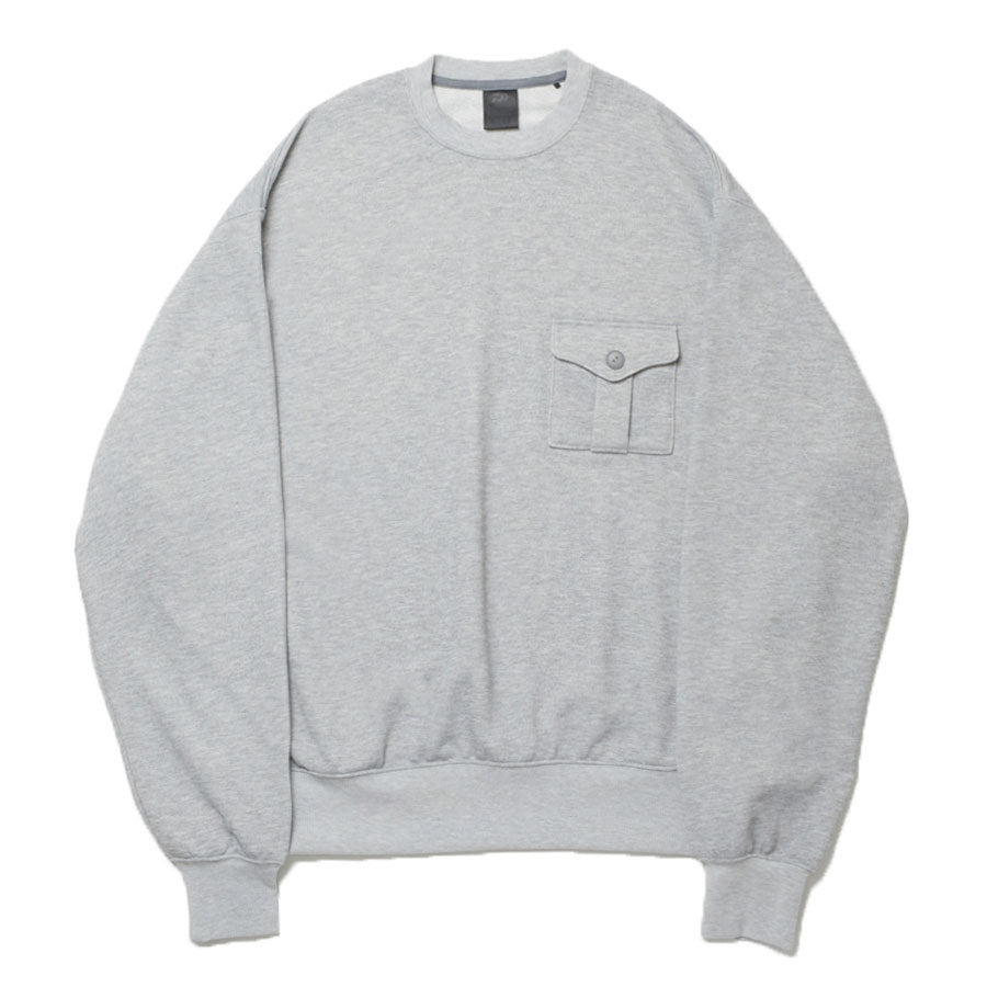 DAIWA PIER39/ダイワピアサーティナイン】TECH SWEAT MIL POCKET CREW