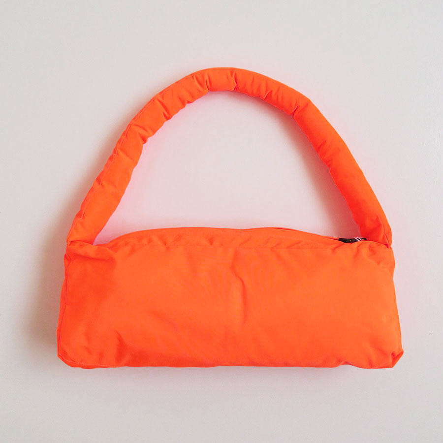 SALE 40%OFF ! , 【kokyo/コキヨ】, rectangulo Puff Bag (NEON ORANGE) , RC001-00004