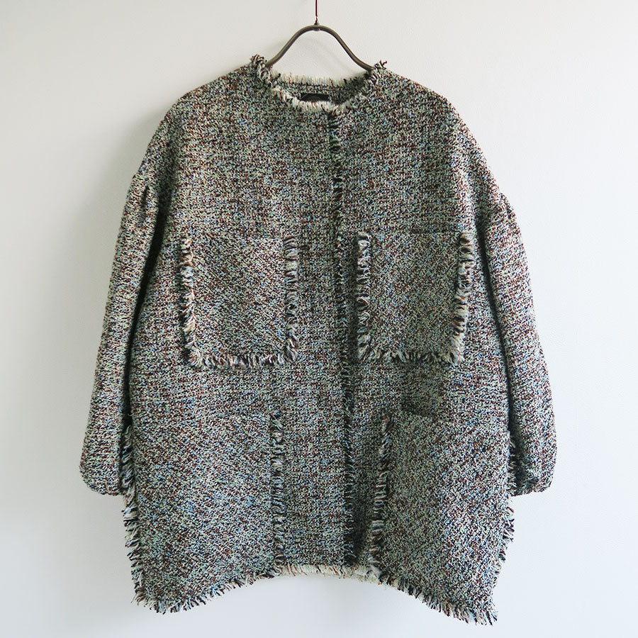 GREED/グリード】KASURI Classic Tweed Puff Jacket 6075500042の通販