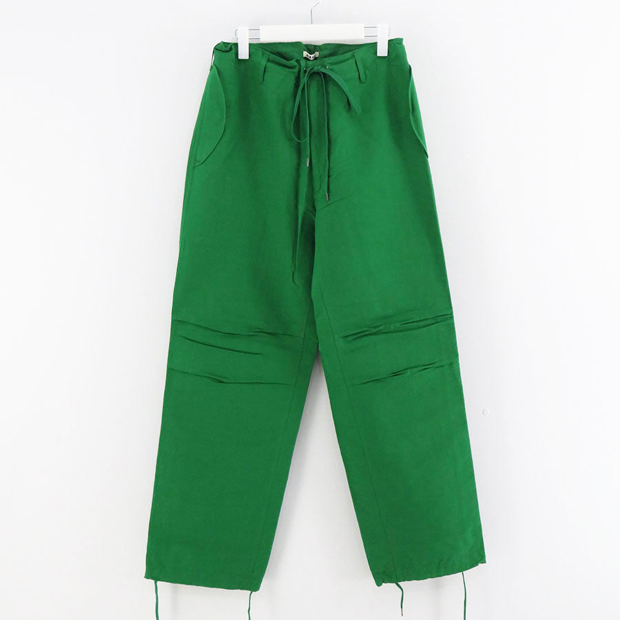 AURALEE/オーラリー】HIGH DENSITY FINX LINEN WEATHER FIELD PANTS