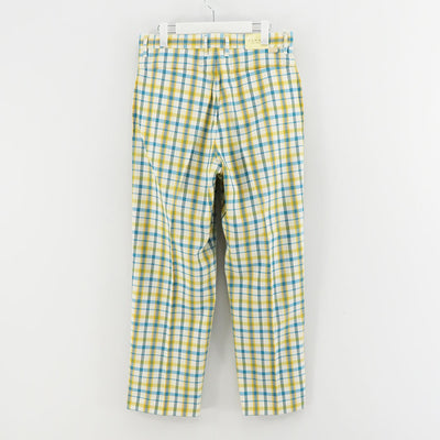 SALE 60%OFF ! <br/>【FARAH/ファーラー】<br>スーベニアチェック Two-tuck Wide Tapered Pants Souvenir Check <br>FR0301-M4037