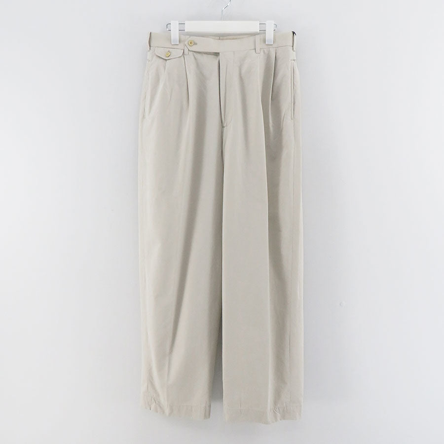 A.PRESSE/アプレッセ】High Density Weather Cloth Trousers 23SAP-04 ...
