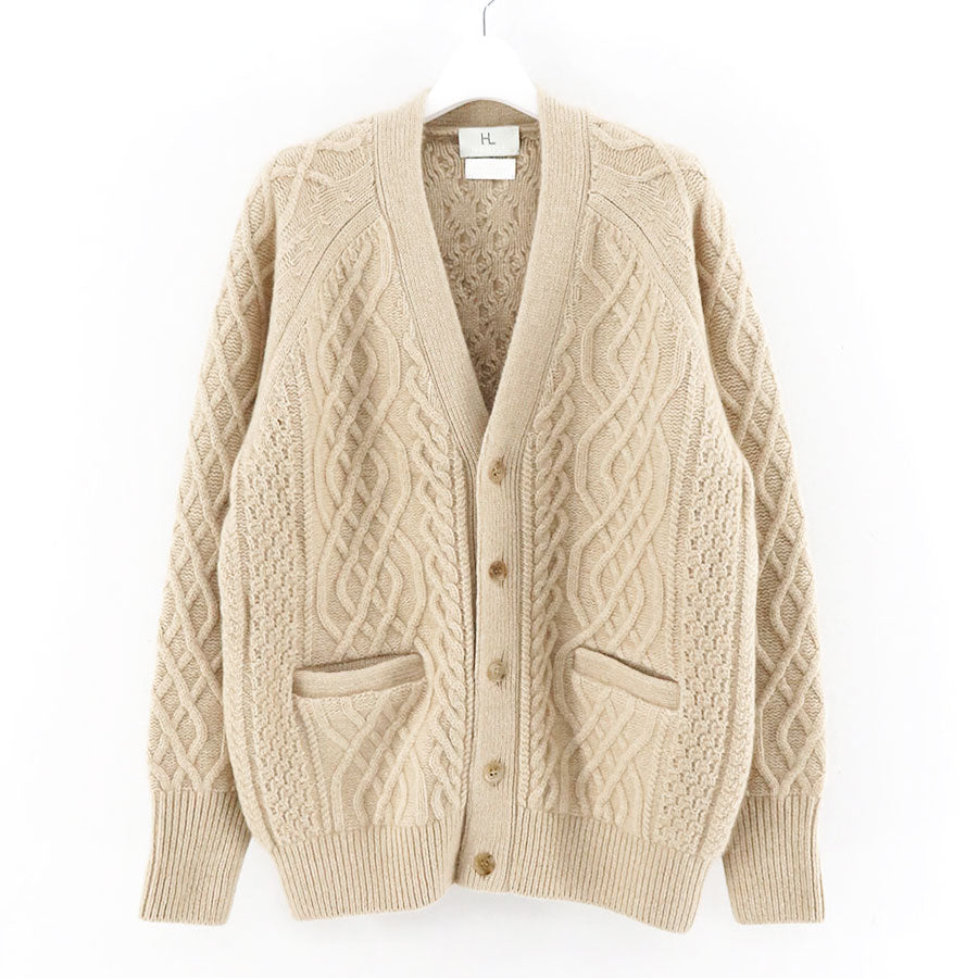 HERILL/ヘリル】Golden Cash Cable Cardigan 22-080-HL-8050-3の通販