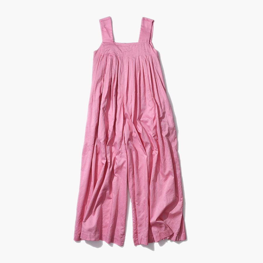 SALE 60%OFF ! , 【ATON/エイトン】MICRO COTTON SATIN OVERALL , OPAGSM0403