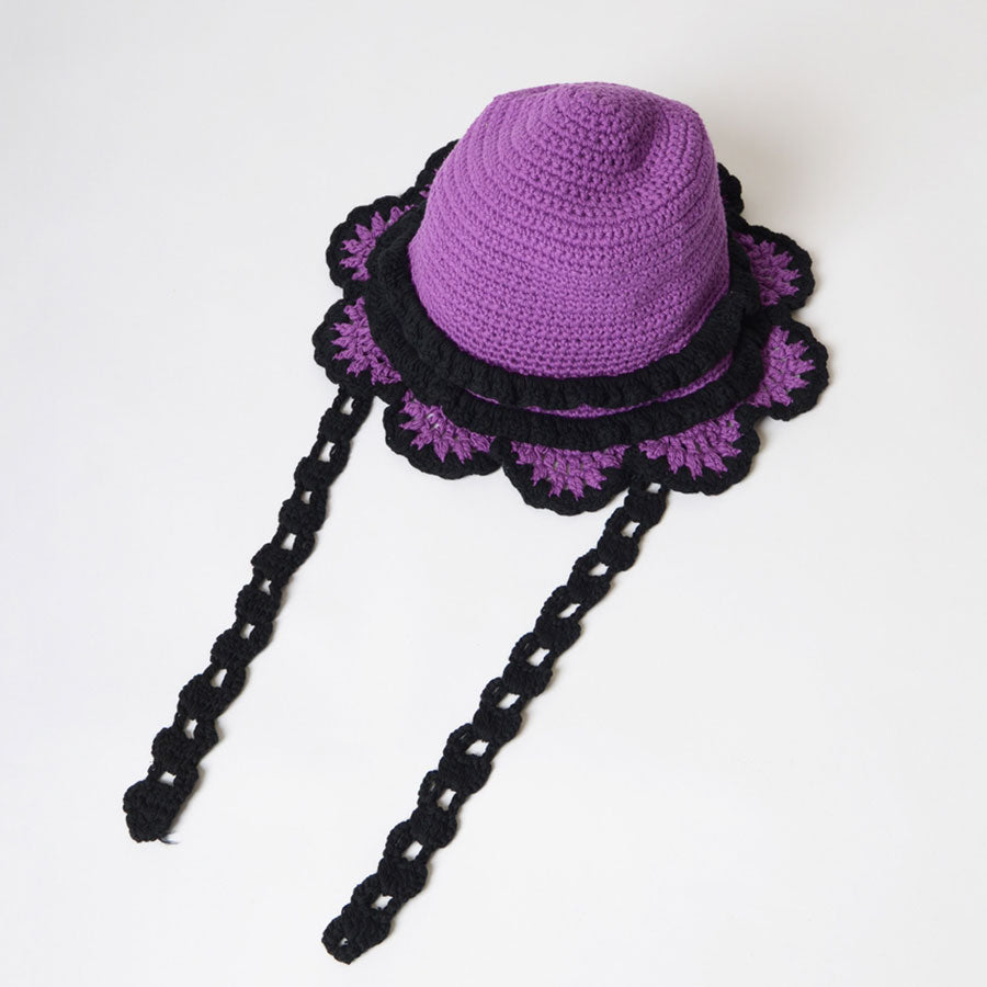 SALE 40%OFF ! <br/>【HOLIDAY/ホリディ】CROCHET HAT <br>23104027