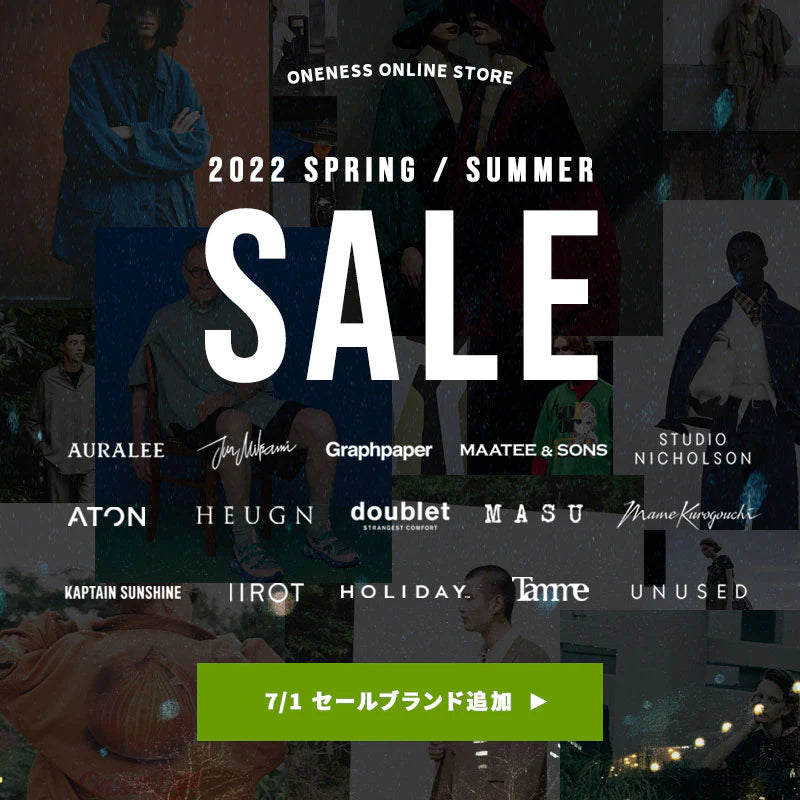 2022 Spring&Summer SALE 対象ブランド追加！