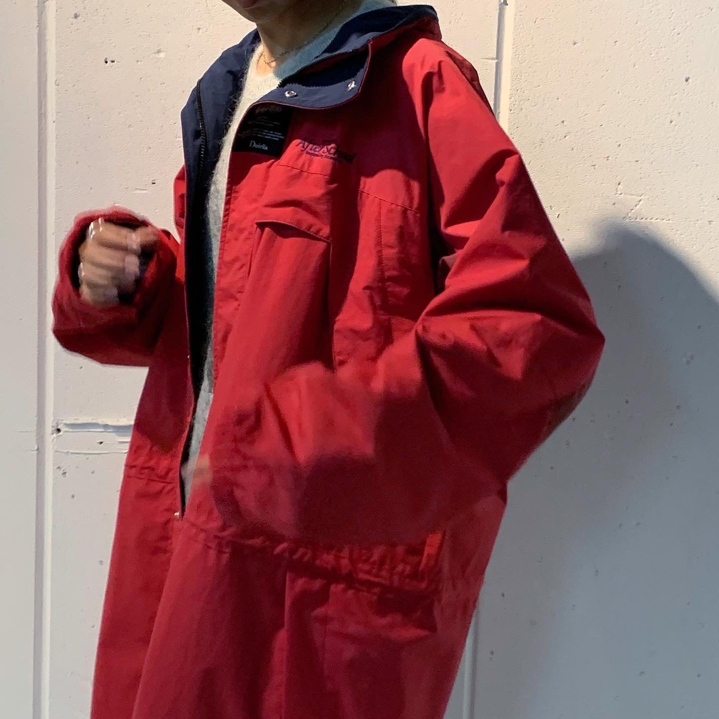 DAIRIKU 22AW Mountain Coat レッド DAIRIKU 22AW Mountain Coat レッド DAIRIKU】 Nylon Mountain Coat