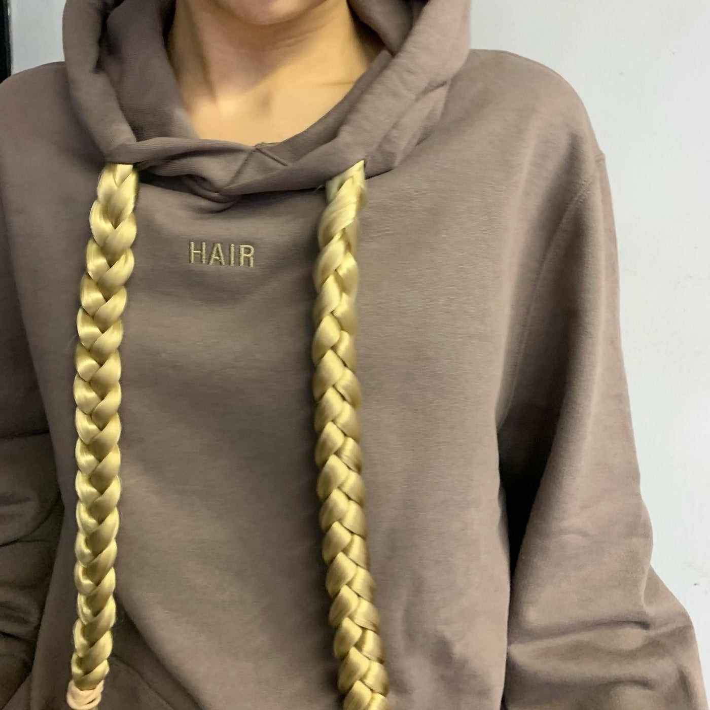 doublet】 HOODIE WITH BRAIDS HAIR – ONENESS ONLINE STORE