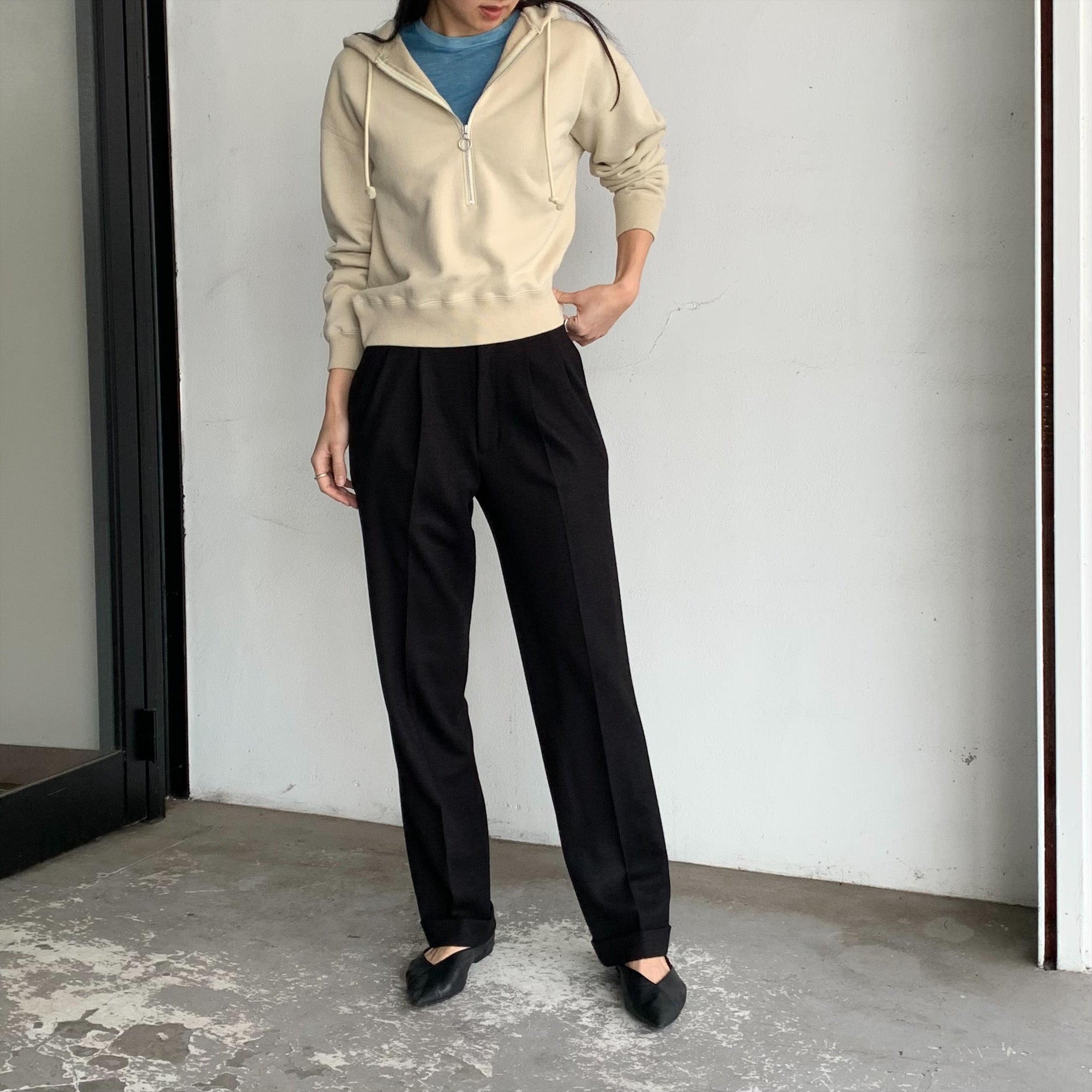 トップス AURALEE 23AW SMOOTH SOFT SWEAT P/O PARKA 7148F44E-CA46-4A83-88C9-