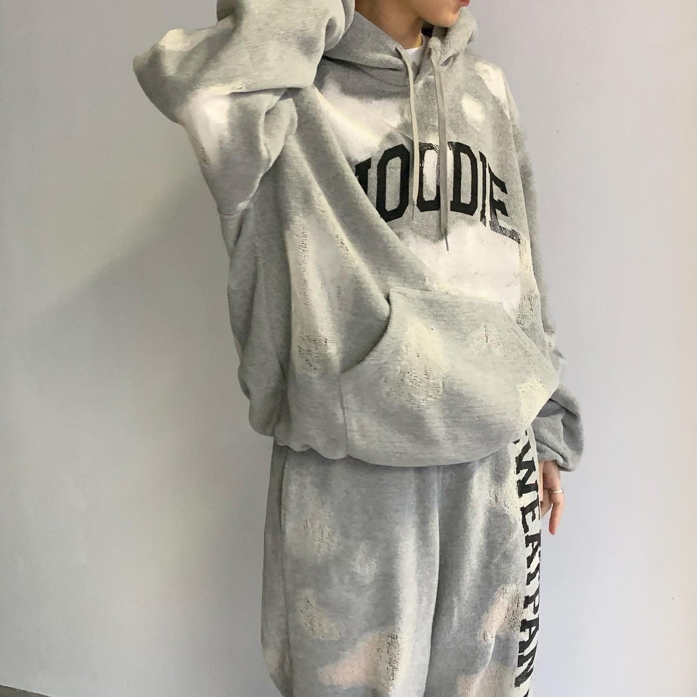 【doublet】 RIPPED OFF KNIT HOODIE / RIPPED OFF KNIT PANTS
