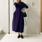 【CFCL】 POTTERY LONG PUFF SLEEVE DRESS