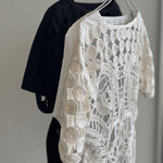 【mukasa】 Mandala Embroidery Tops