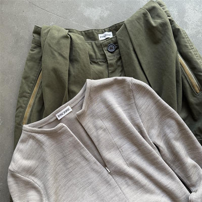 【INSCRIRE】 Duck Cargo Pants