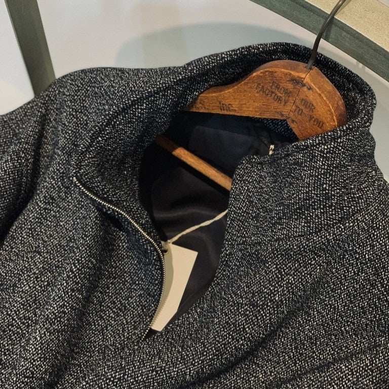 トップス ULTERIOR ULTERIOR/POWDERY SOFT TWILL O/C SHIRT
