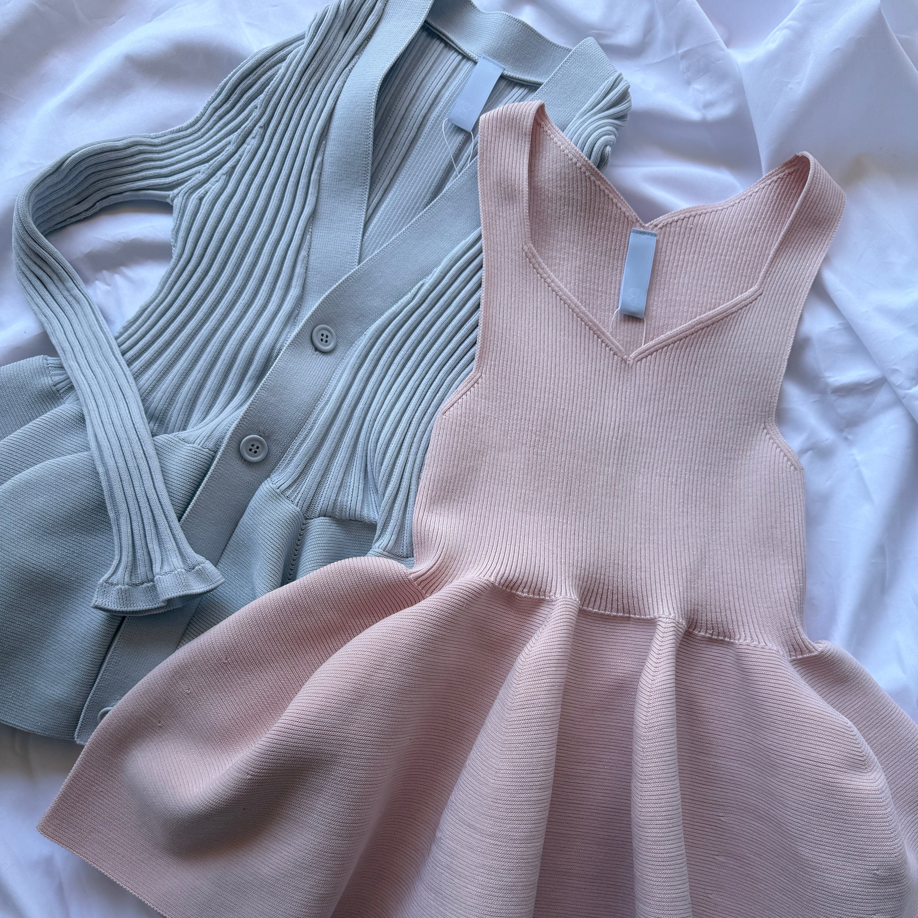 CFCL】 POTTERY GLITTER SLEEVELESS TOP/ POTTERY GLITTER CARDIGAN