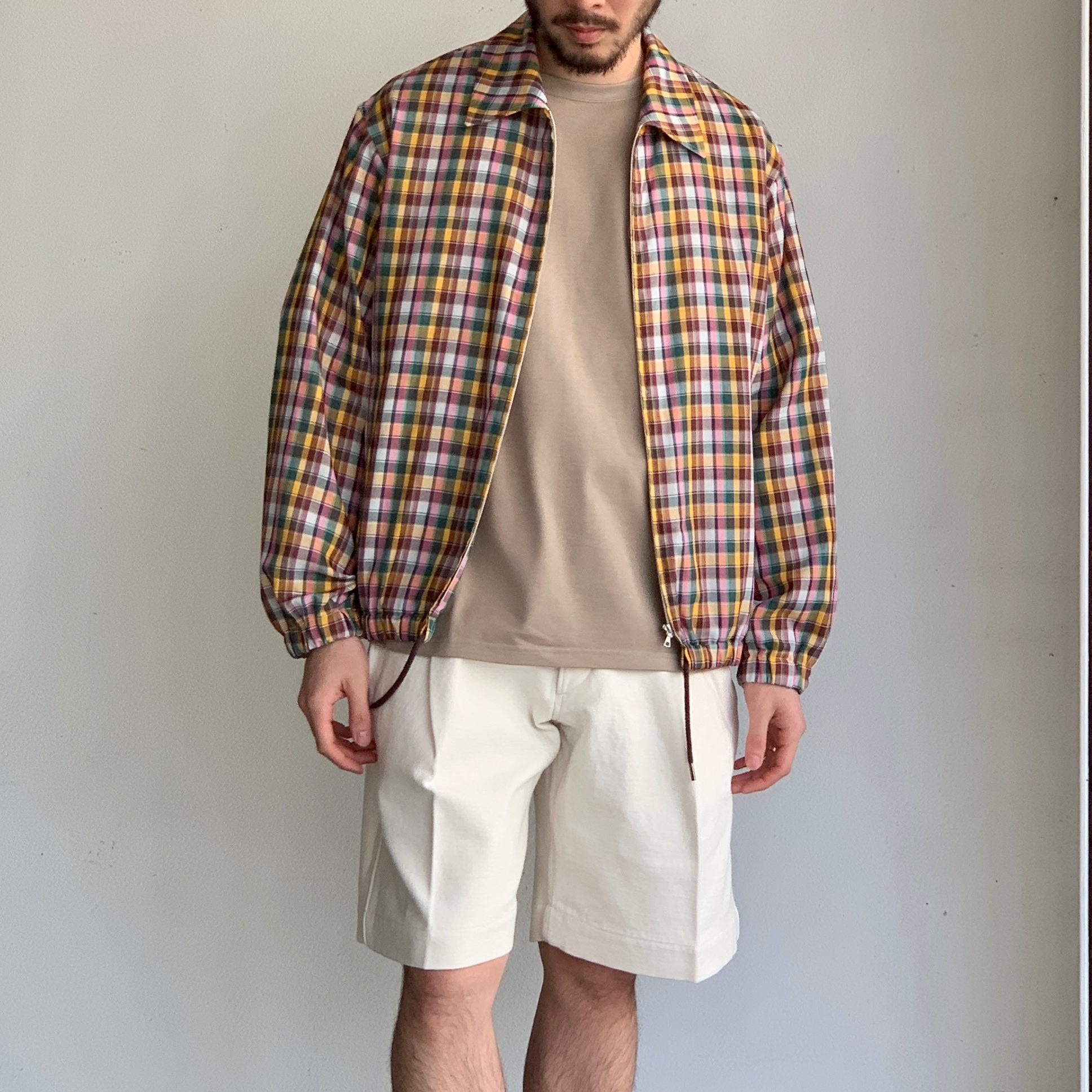 AURALEE】 GIZA LIGHT WEIGHT DOUBLE-CLOTH ZIP BLOUSON – ONENESS