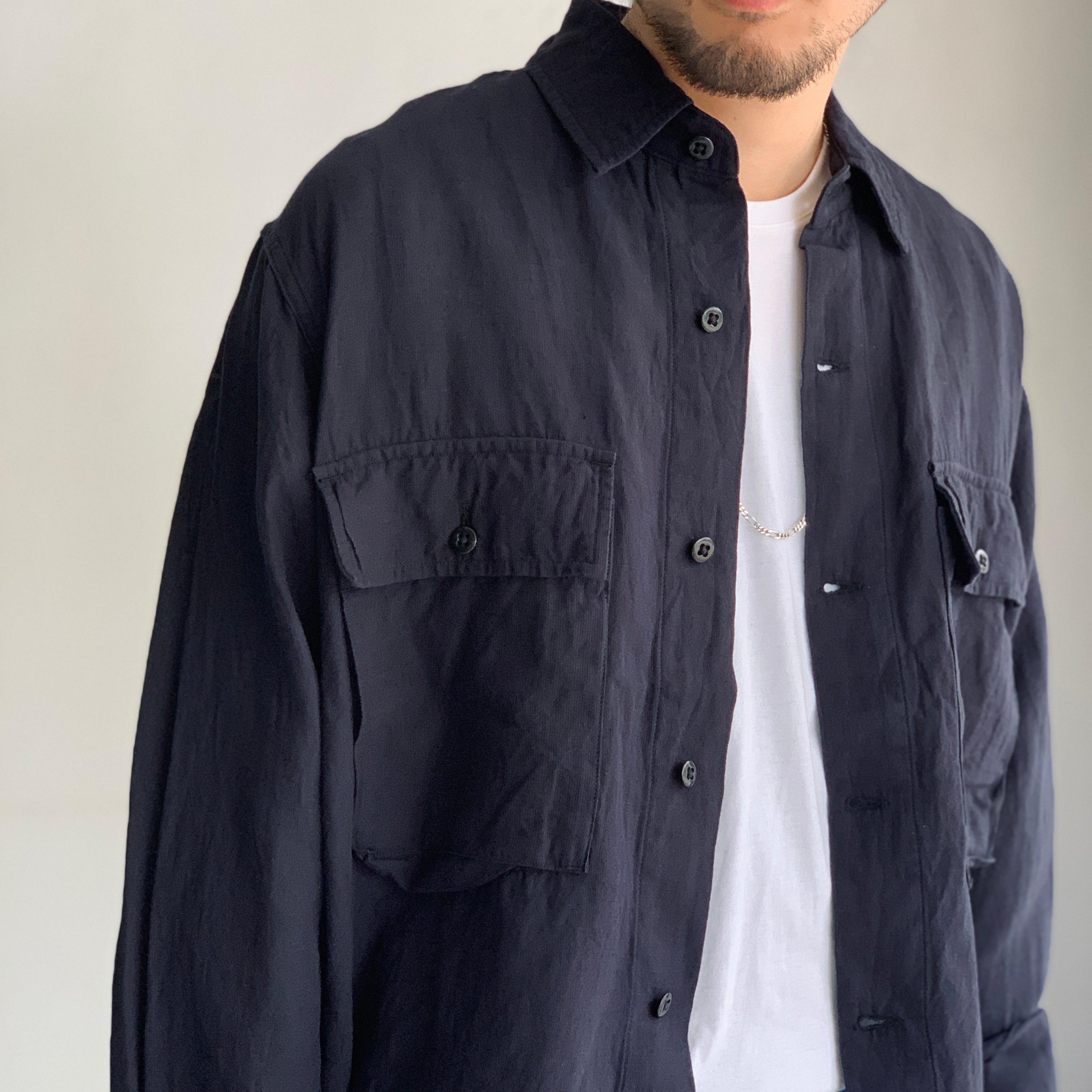 ✳︎美品　KAPTAIN SUNSHINE フィールドシャツジャケット　38サイズ KAPTAIN SUNSHINE】Wide Over Pants/Field Shirt Jacket – ONENESS