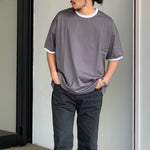 【Graphpaper】Fine Cotton Ringer S/S Tee