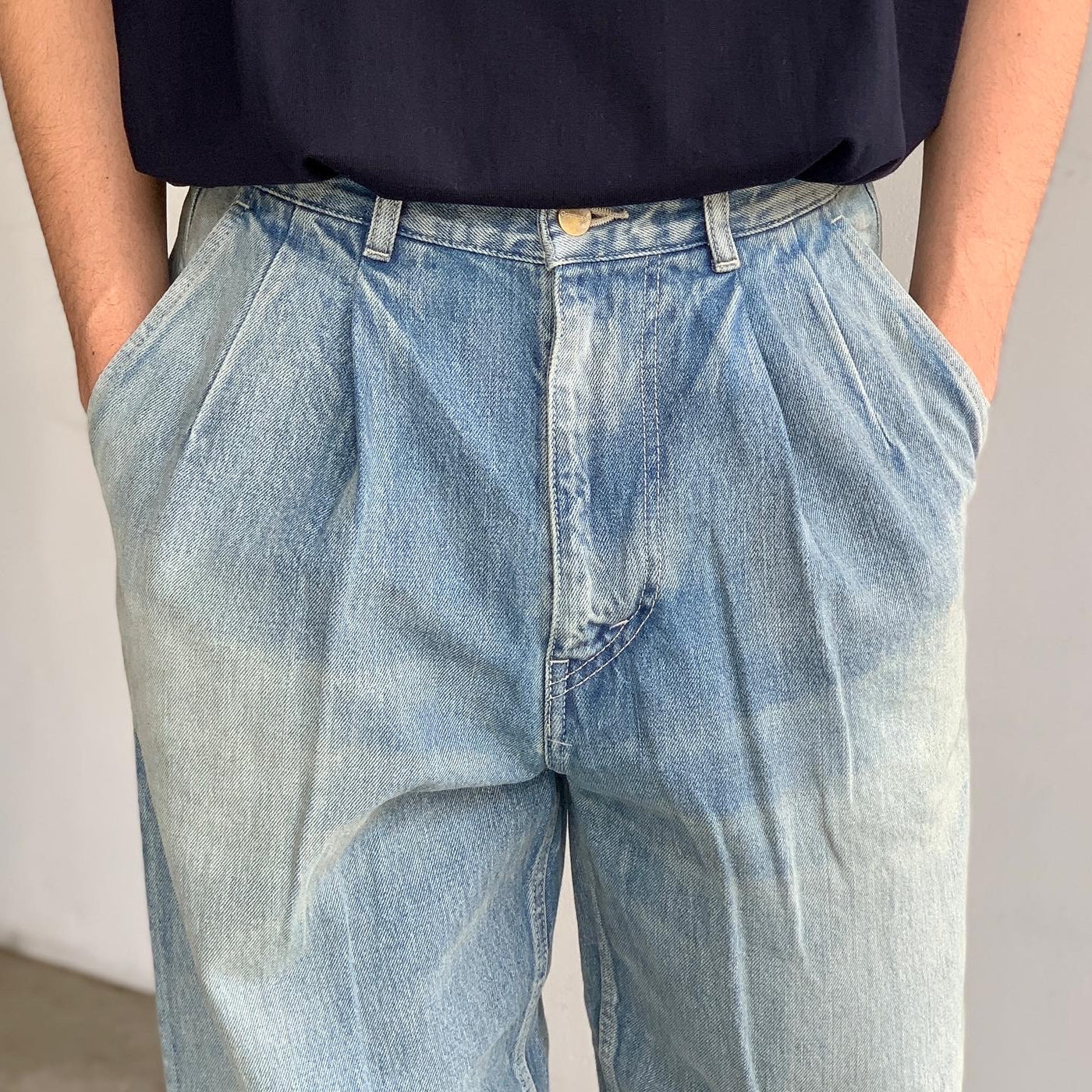 Graphpaper】 Selvage Denim Two Tuck Pants – ONENESS ONLINE STORE