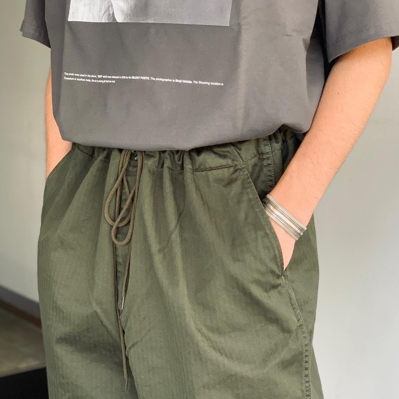 Graphpaper】 Suvin Herringbone Parachute Pants – ONENESS ONLINE STORE