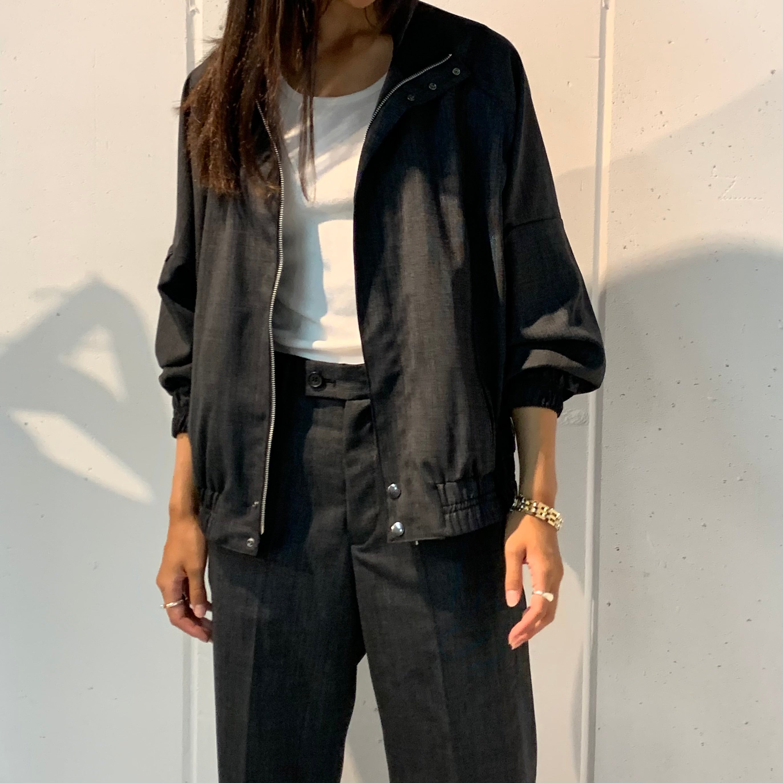 MATSUFUJI】 Wool Stand Collar Jacket – ONENESS ONLINE STORE