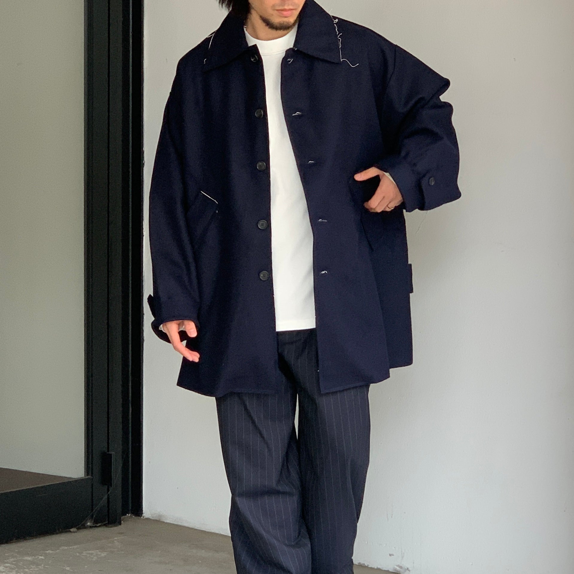 CAMIELFORTGENS カミエルフォートヘンス コート CAMIEL FORTGENS】XXL MACKINTOSH – ONENESS ONLINE STORE