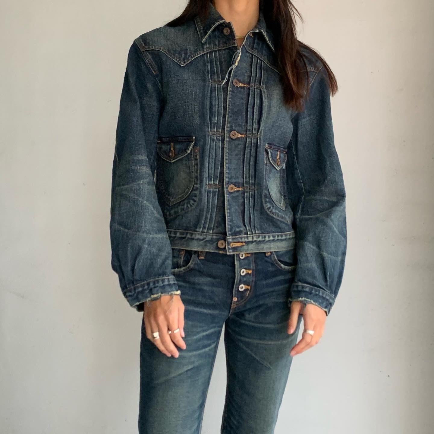メンズ 宮*タ様 シュガーヒル MUSTY FADED CLASSIC DENIM PA