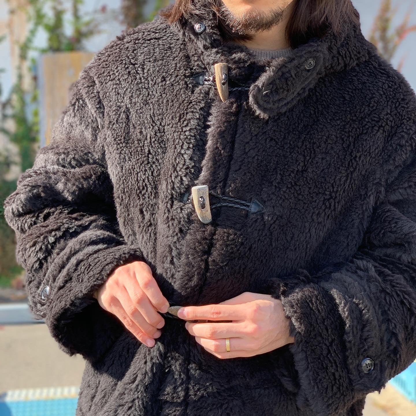 MARKAWARE】 ALPACA FISHERMAN COAT A22C-15CO01C – ONENESS ONLINE STORE